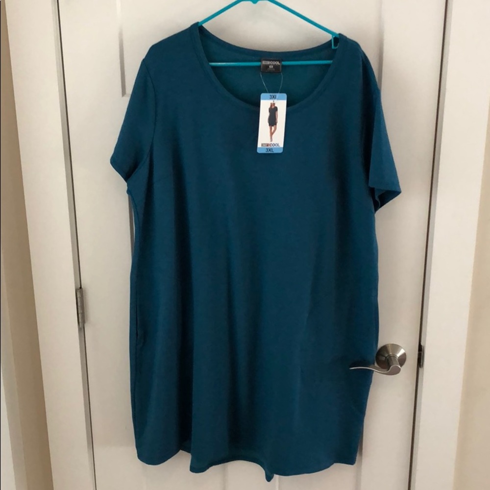 Summer weight sweatshirt dress